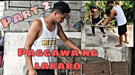 Technique paggawa ng lababo part 2 .